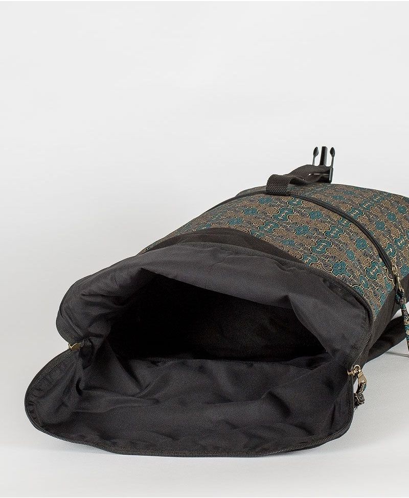 Shipibo Kené Roll-Top Backpack 25L