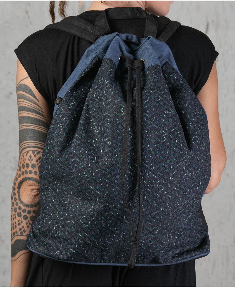 Seeds ➟ Padded Straps Drawstring Backpack 