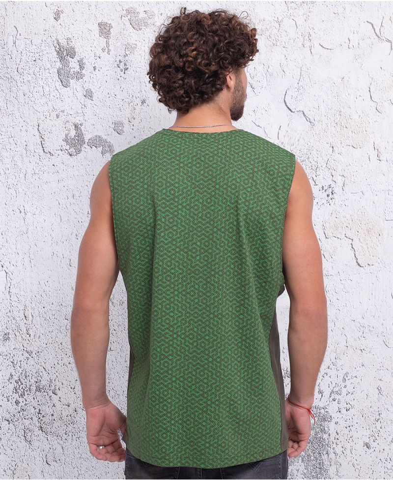 Seeds Tank Top ➟ Green