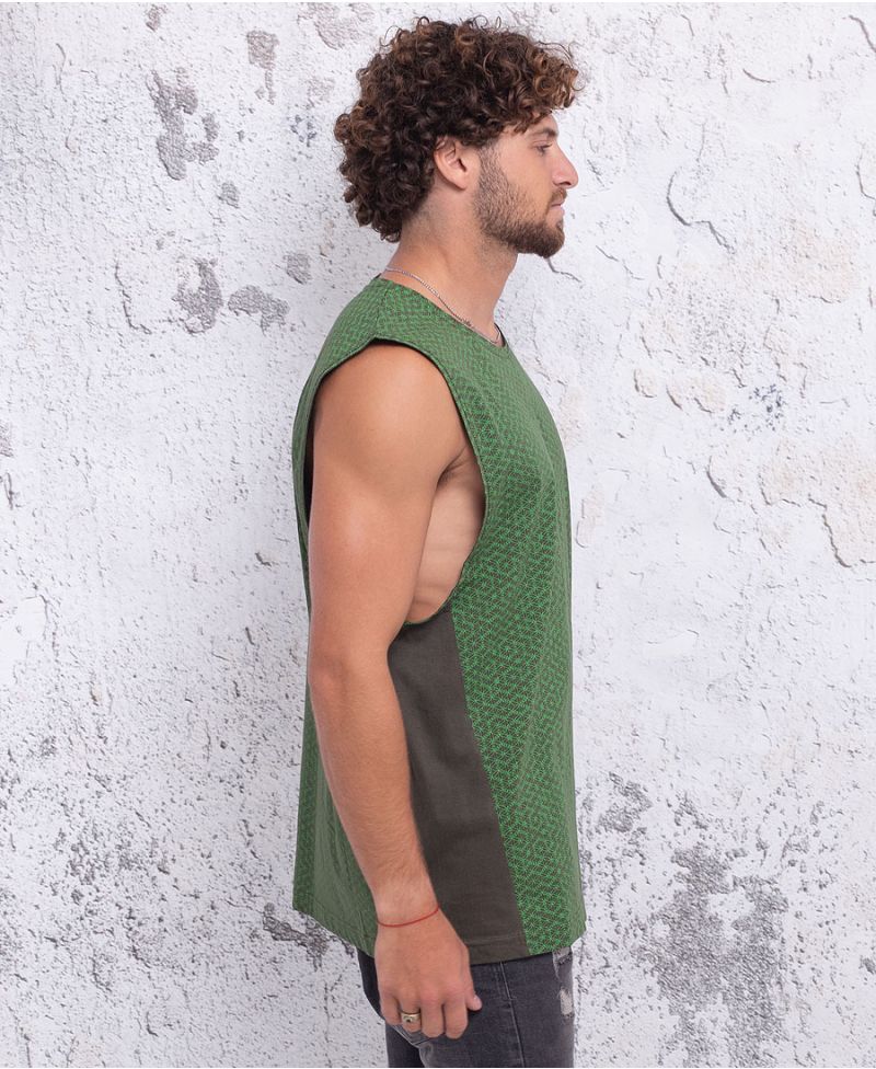 Seeds Tank Top ➟ Green