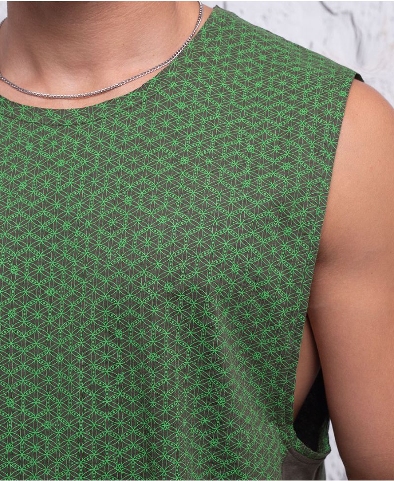 Seeds Tank Top ➟ Green