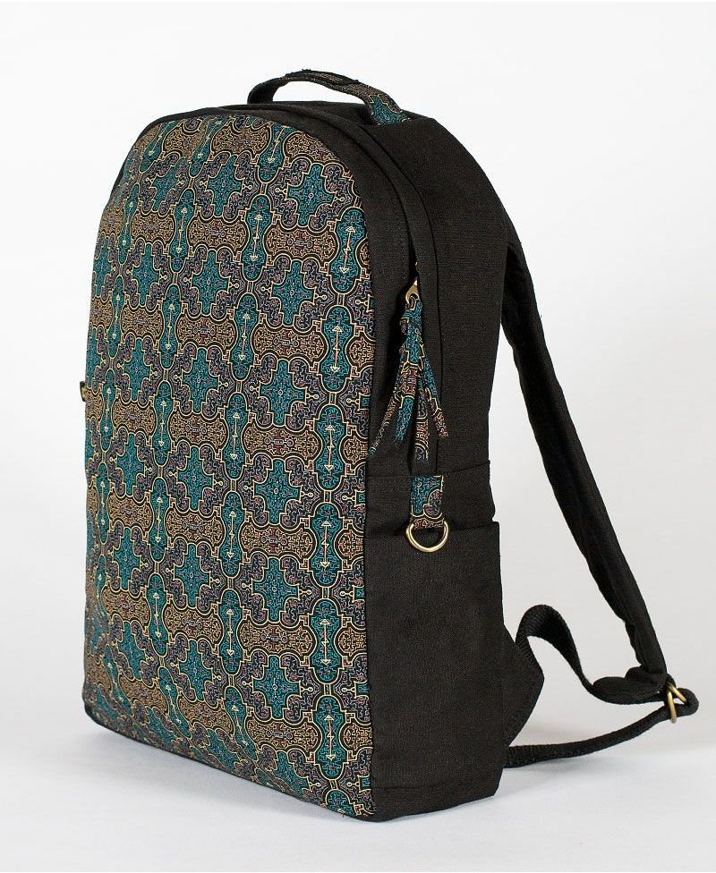 Shipibo Kené Backpack- Round