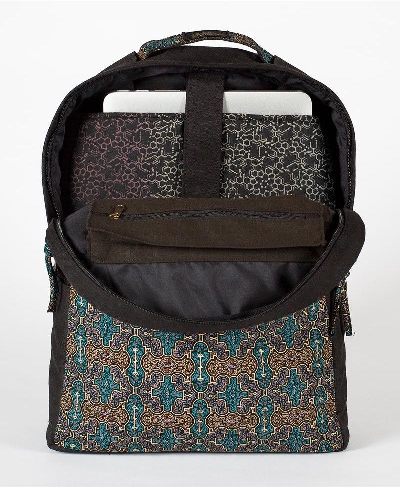 Shipibo Kené Backpack- Round