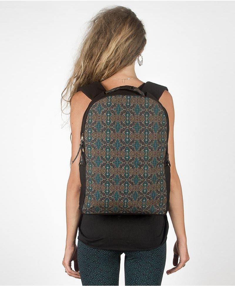 Shipibo Kené Backpack- Round