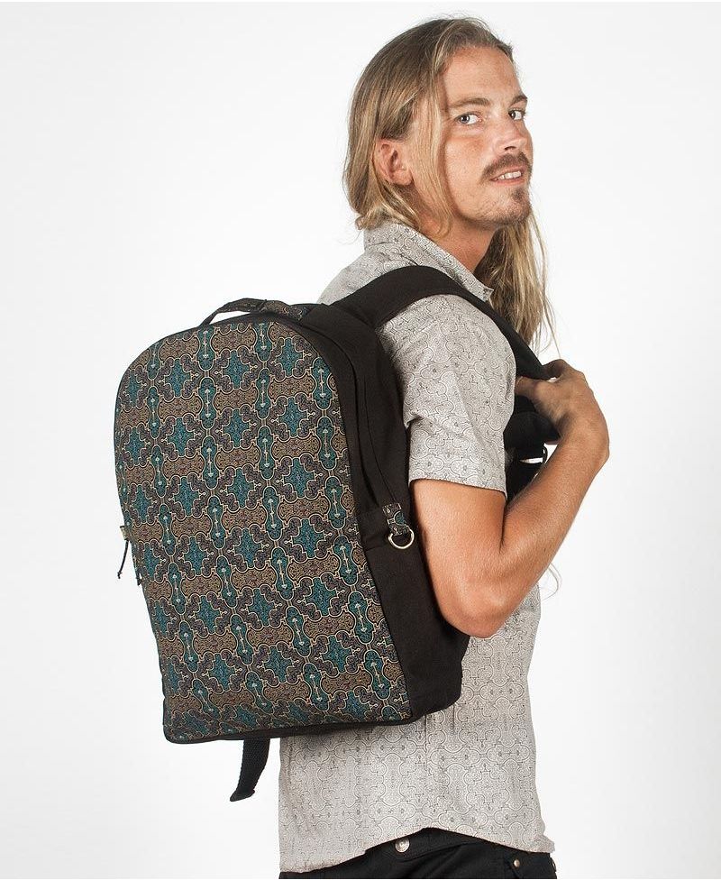 Shipibo Kené Backpack- Round