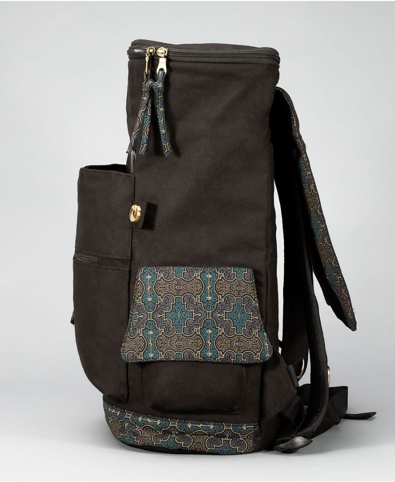Shipibo Kené Square Backpack