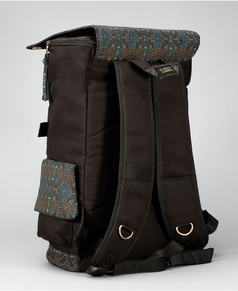 Shipibo Kené Square Backpack