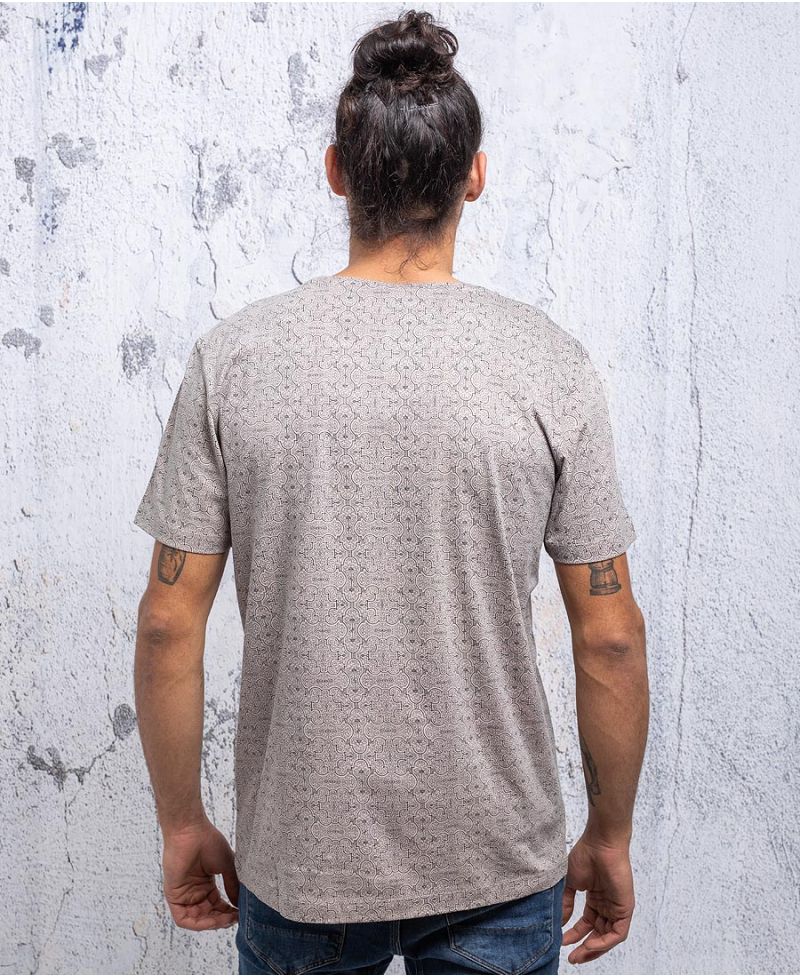 Shipibo Kené T-shirt ➟ Grey