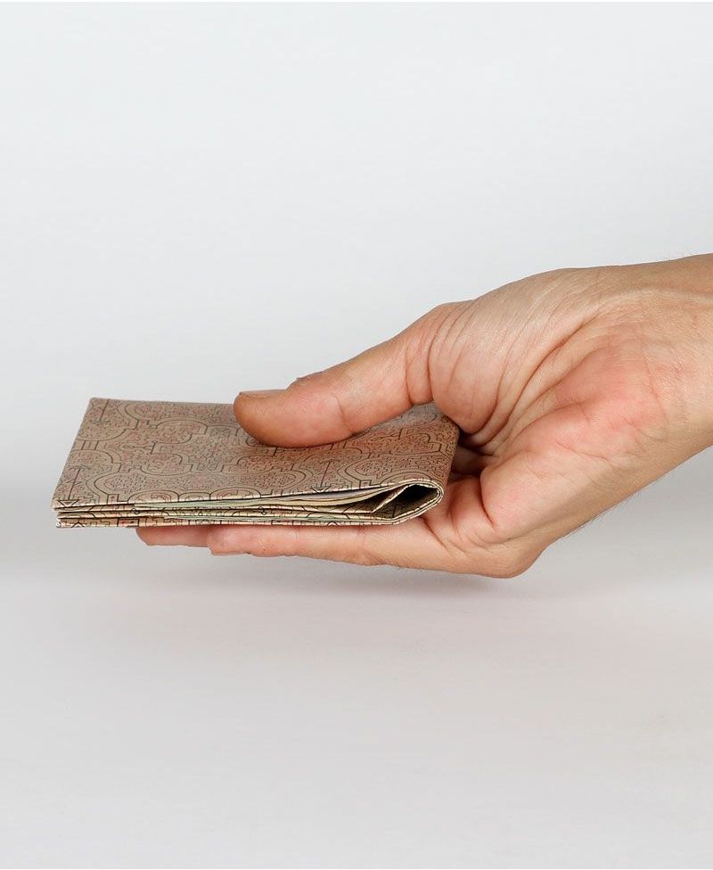 Shipibo Kené Tyvek Paper Wallet