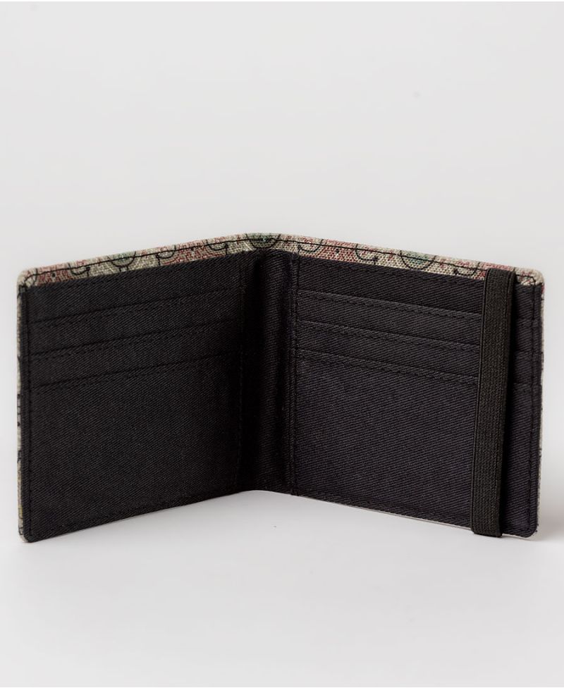 Shipibo Kené Mens Slim Wallet