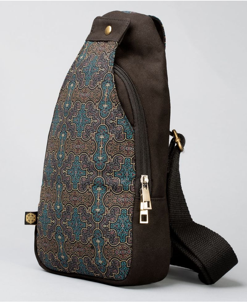 SHIPIBO Tribal Apocalyptic Leather Belt & Shoulder Bag