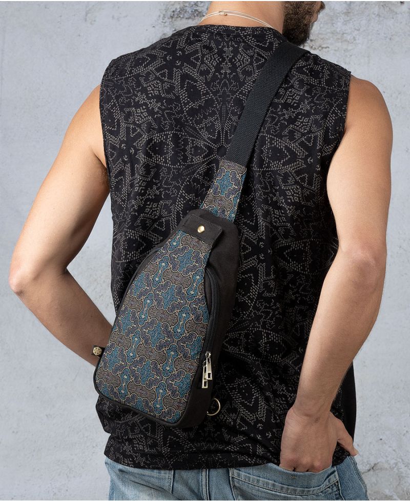 Shipibo sling bag