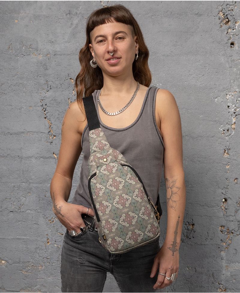 Shipibo Kené Sling Bag