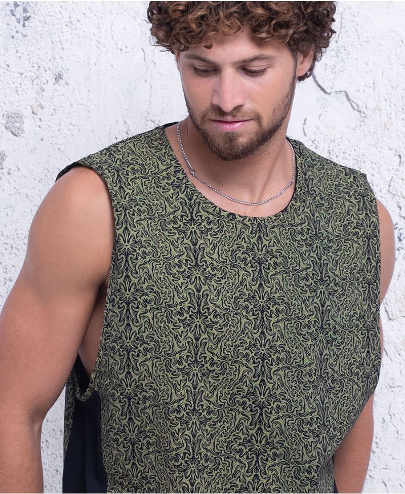 Maal Tank Top ➟ Olive