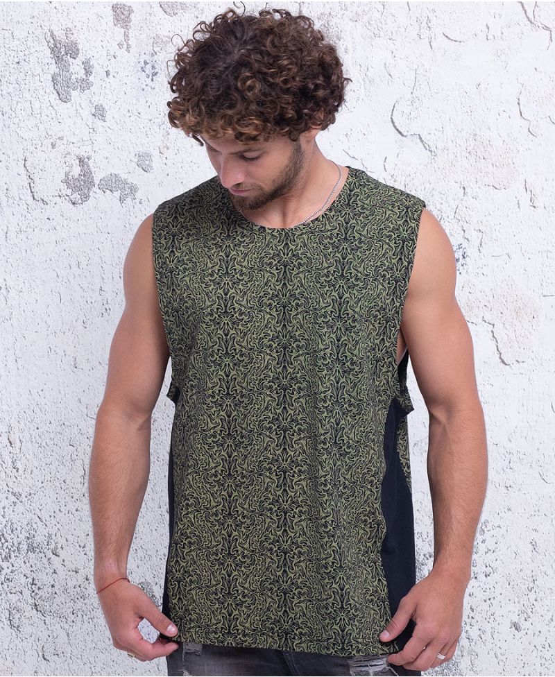 Maal Tank Top ➟ Olive