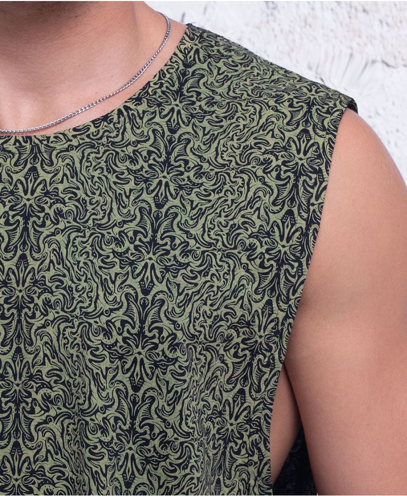 Maal Tank Top ➟ Olive