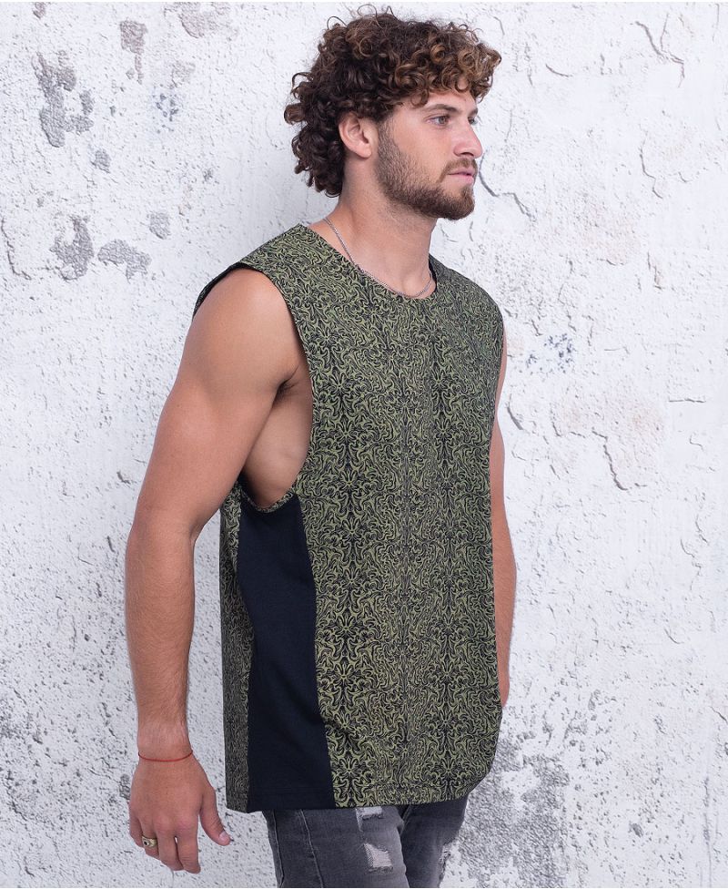 Maal Tank Top ➟ Olive