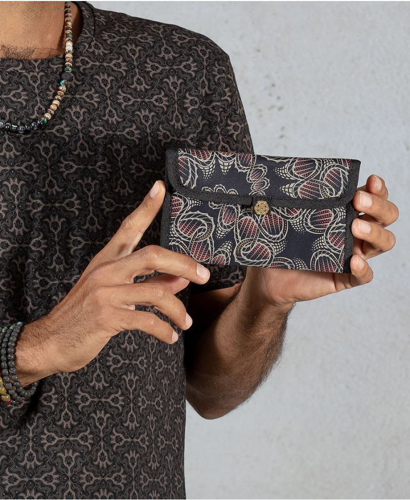 tobacco pouch case dna print 