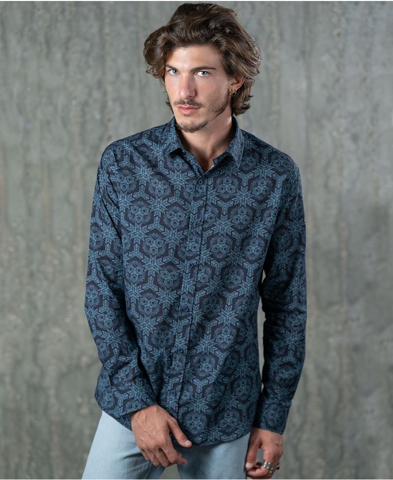 Optisomex Button Shirt- Long Sleeve