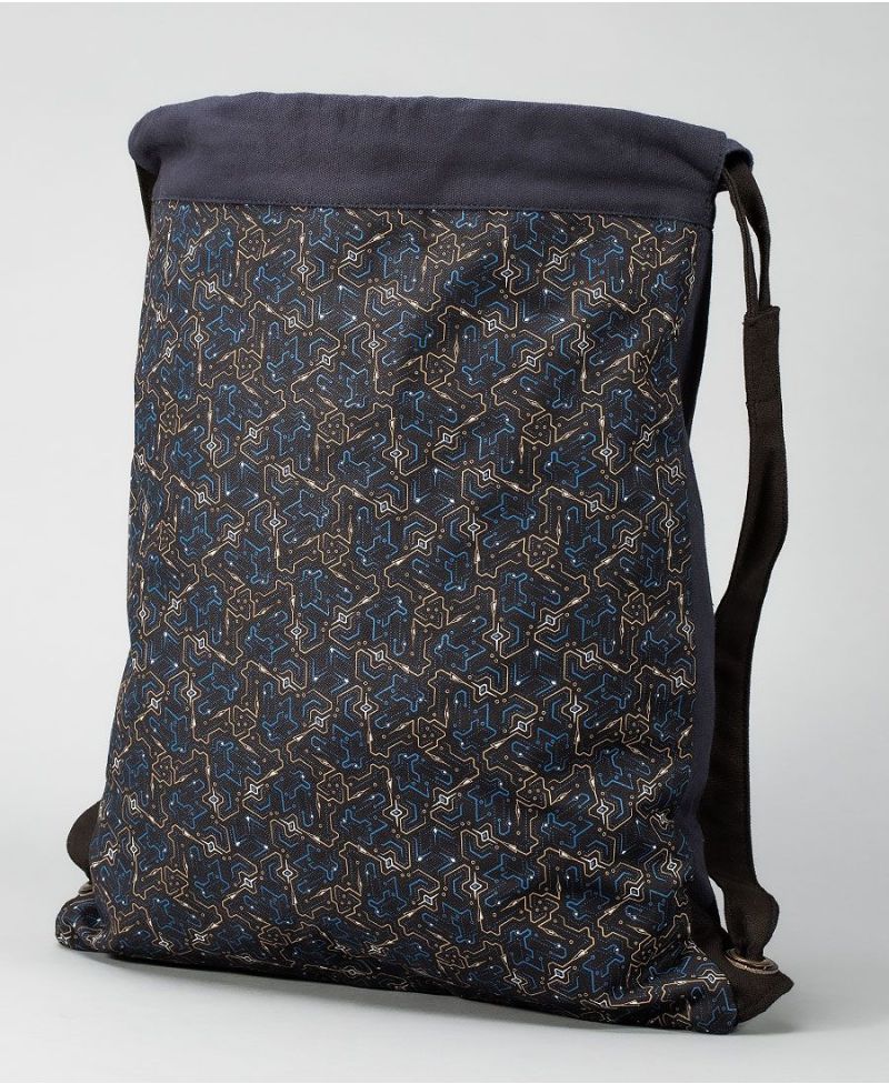 Plonter Drawstring Backpack ➟ Blue 