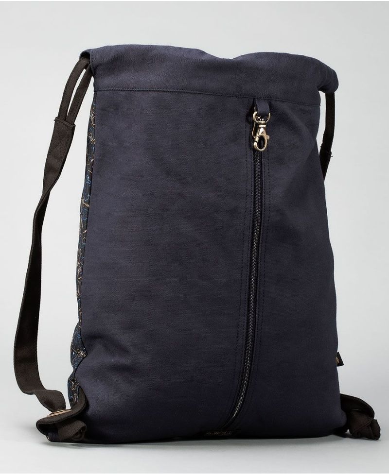 Plonter Drawstring Backpack ➟ Blue 