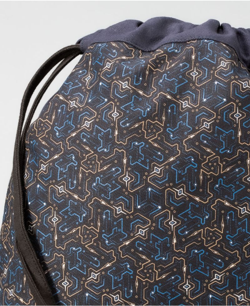 Plonter Drawstring Backpack ➟ Blue 