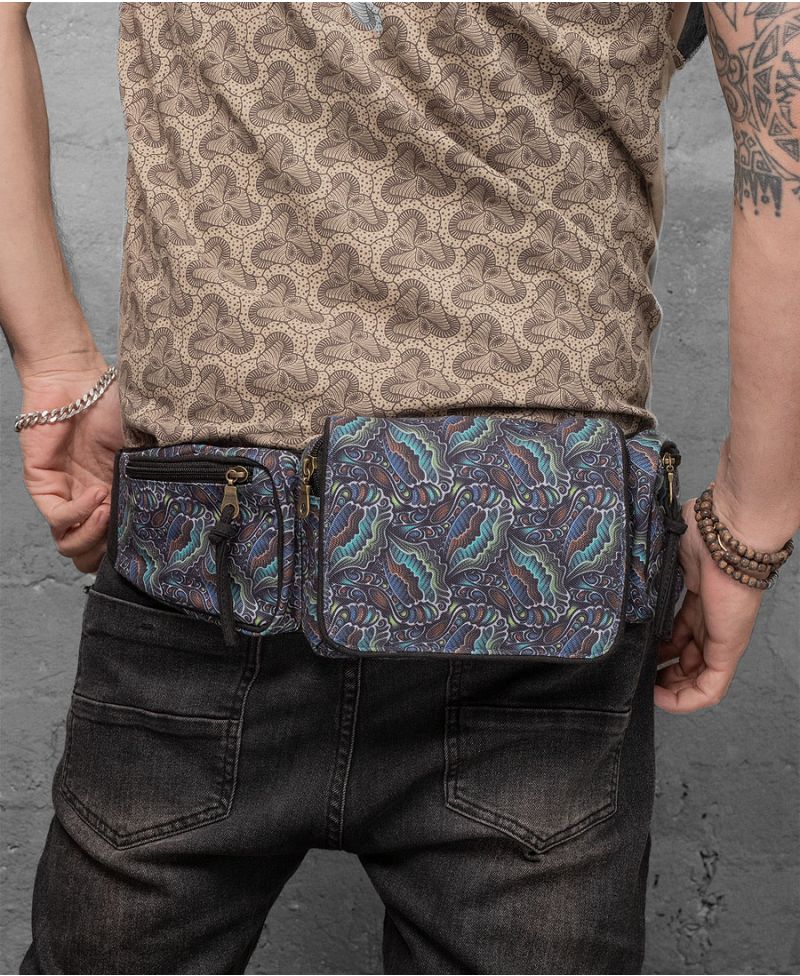 festival pocket belt vegan