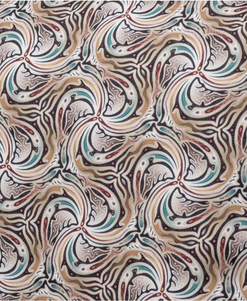 Twirly Cushion Cover 18x18 