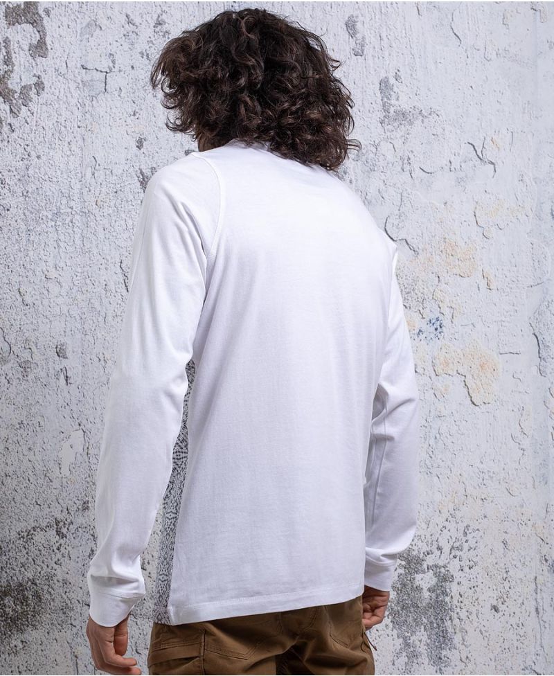 Hexit Long Sleeve T-shirt ➟ White