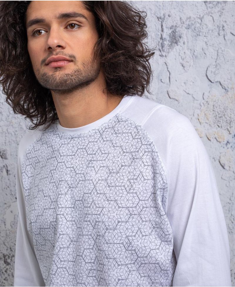 Kubic Long Sleeve T-shirt ➟ White