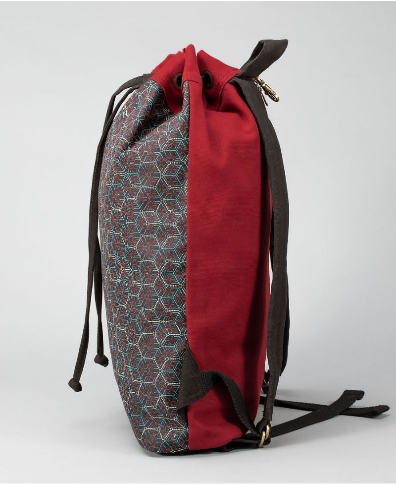 Kubic ➟ Padded Straps Drawstring Backpack 