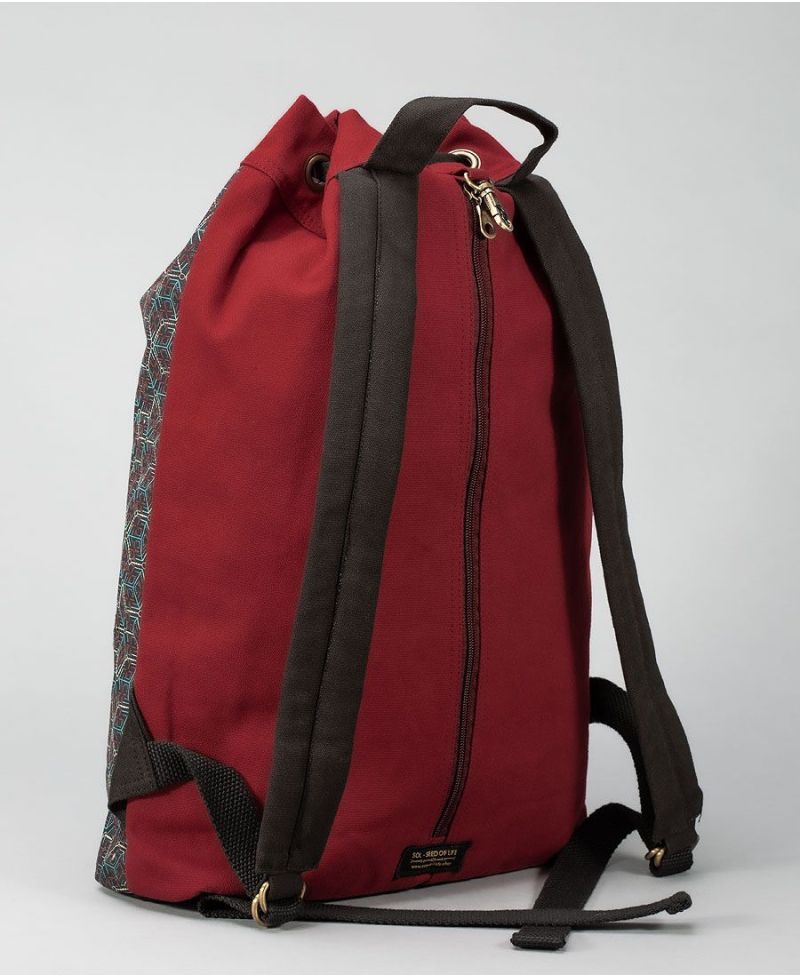 Kubic ➟ Padded Straps Drawstring Backpack 