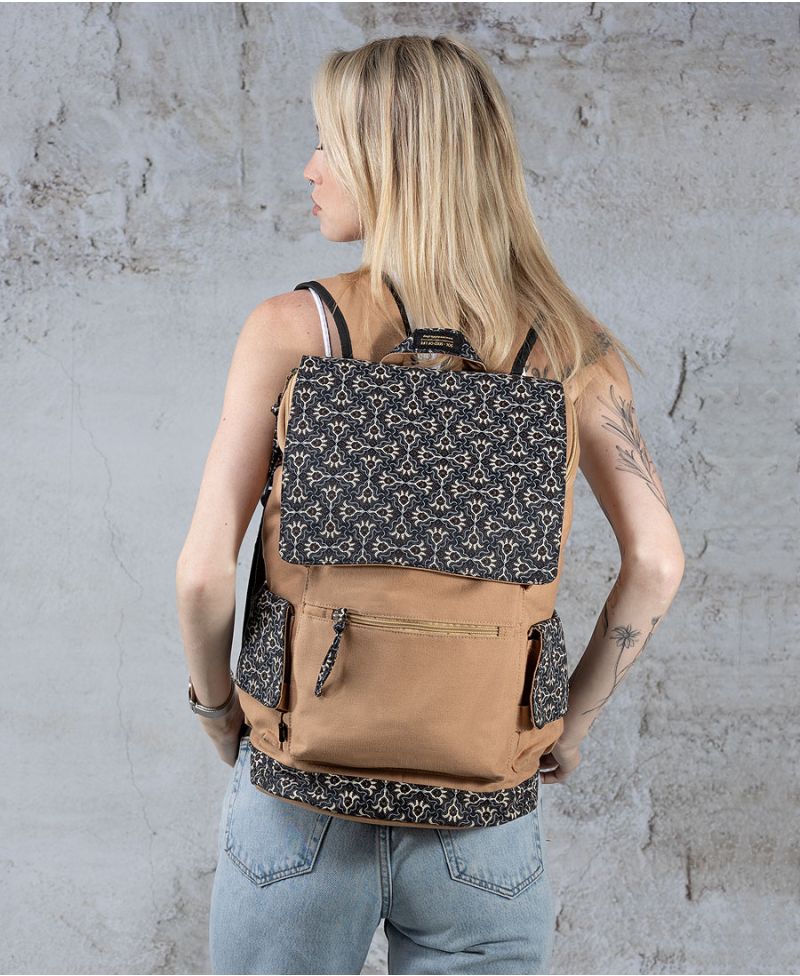 Hamsa Square Backpack