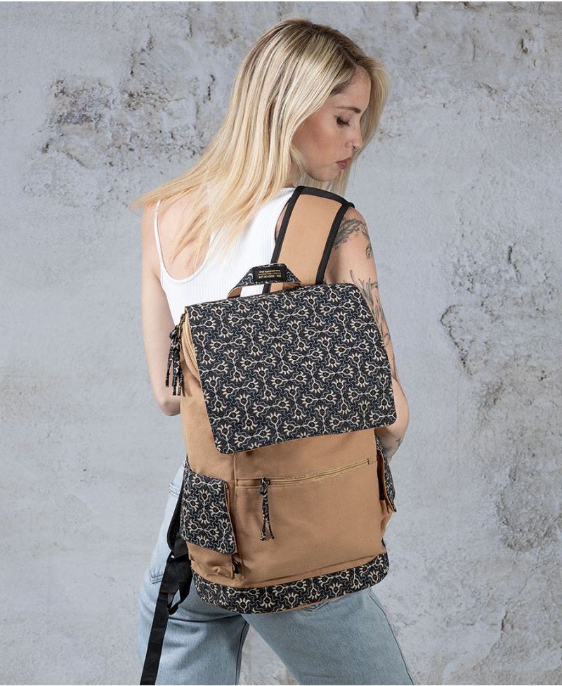 Hamsa Square Backpack