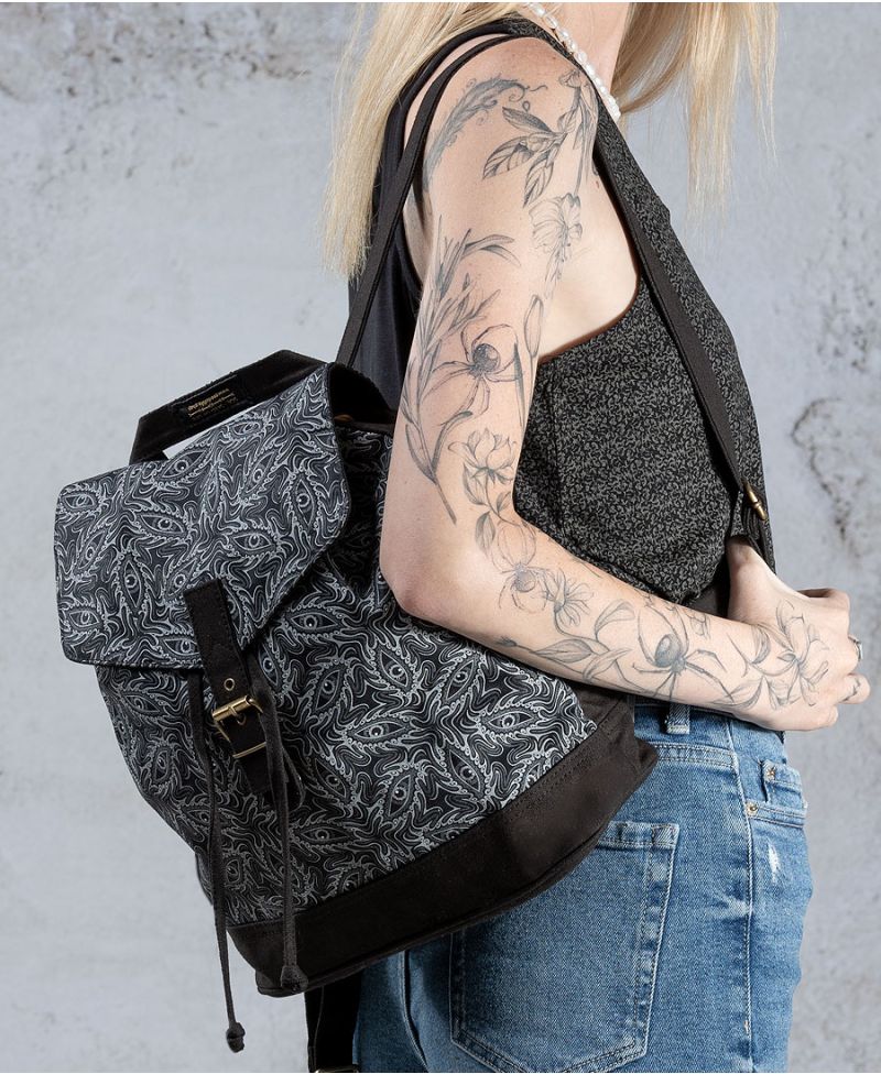 Mini backpack purse for women vegan