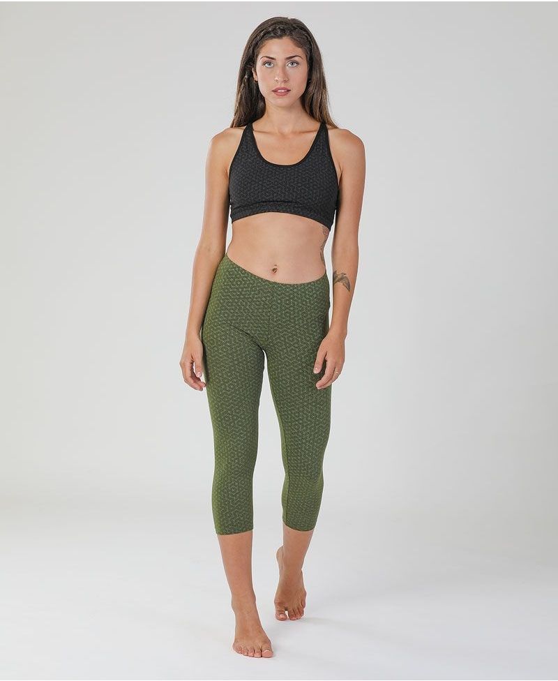 Seeds Leggings ➟ Olive