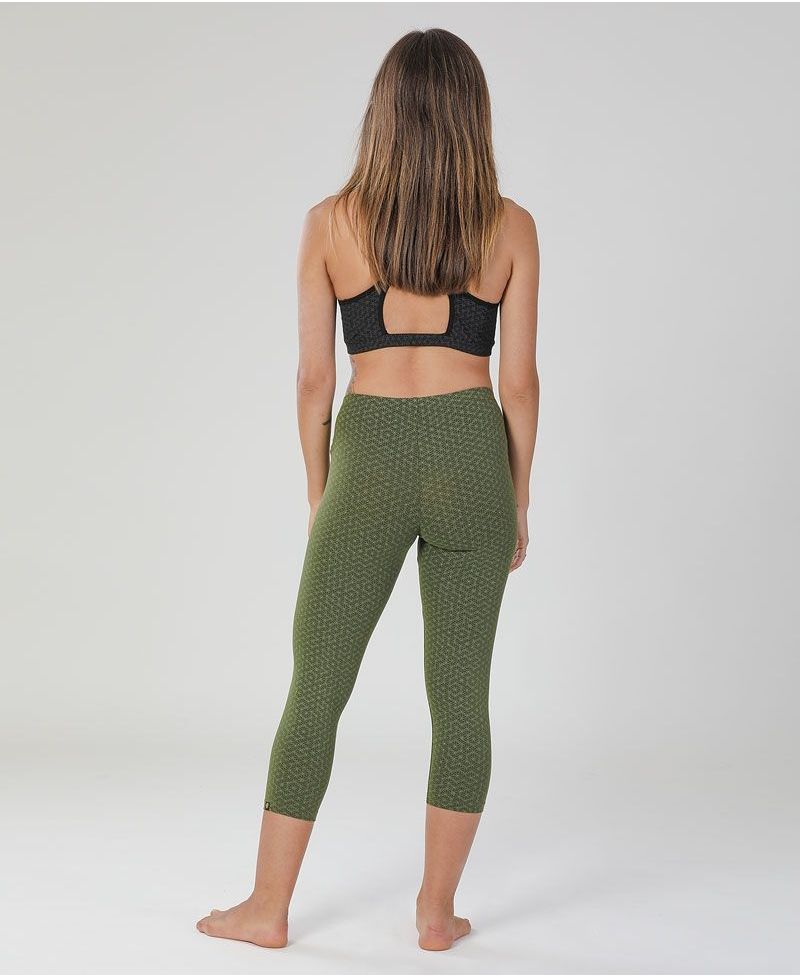 Seeds Leggings ➟ Olive