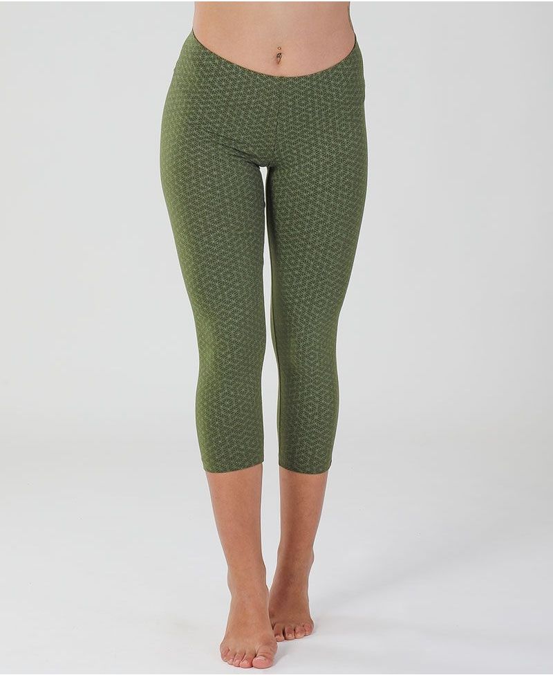 Seeds Leggings ➟ Olive