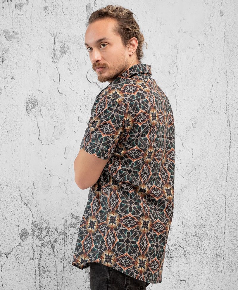 Arabesque Button Shirt