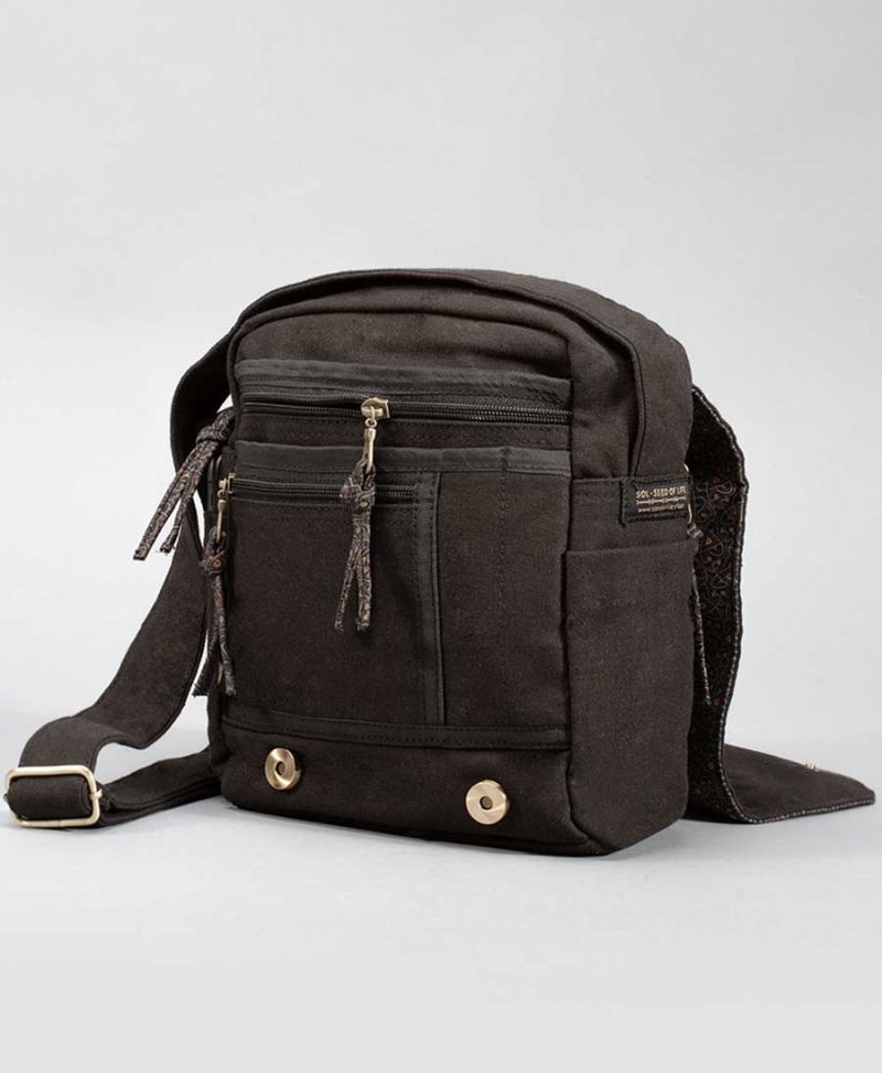 Atomic CrossBody Bag - Black