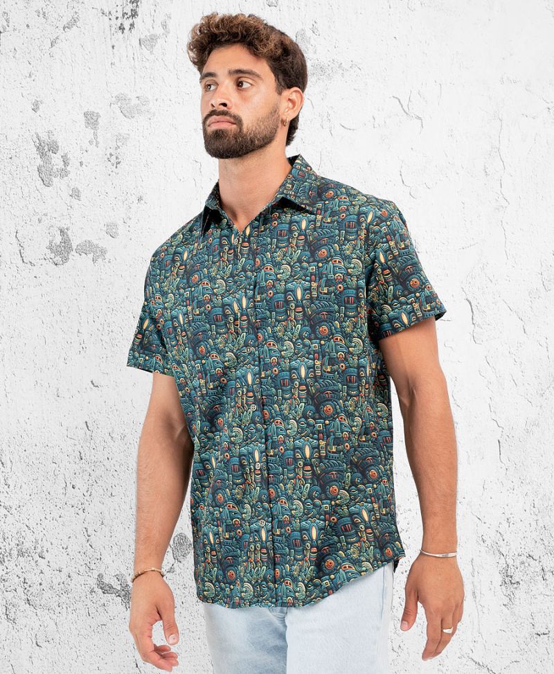 Aztex Button Shirt