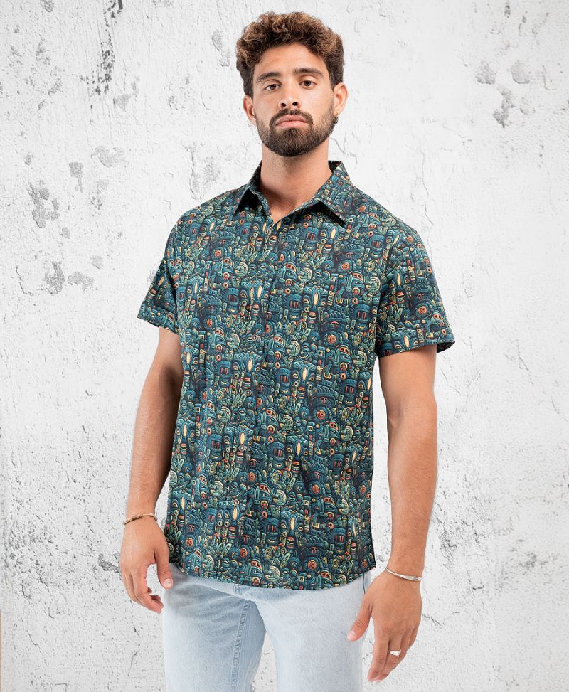 Aztex Button Shirt