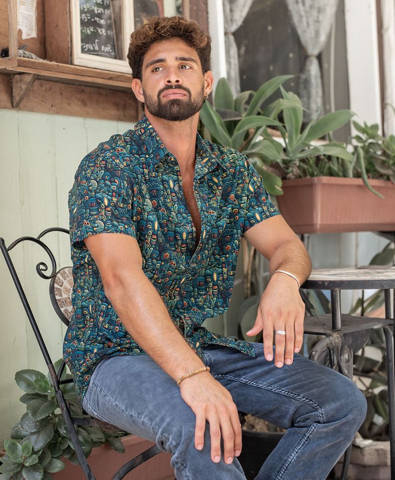 Aztex Button Shirt