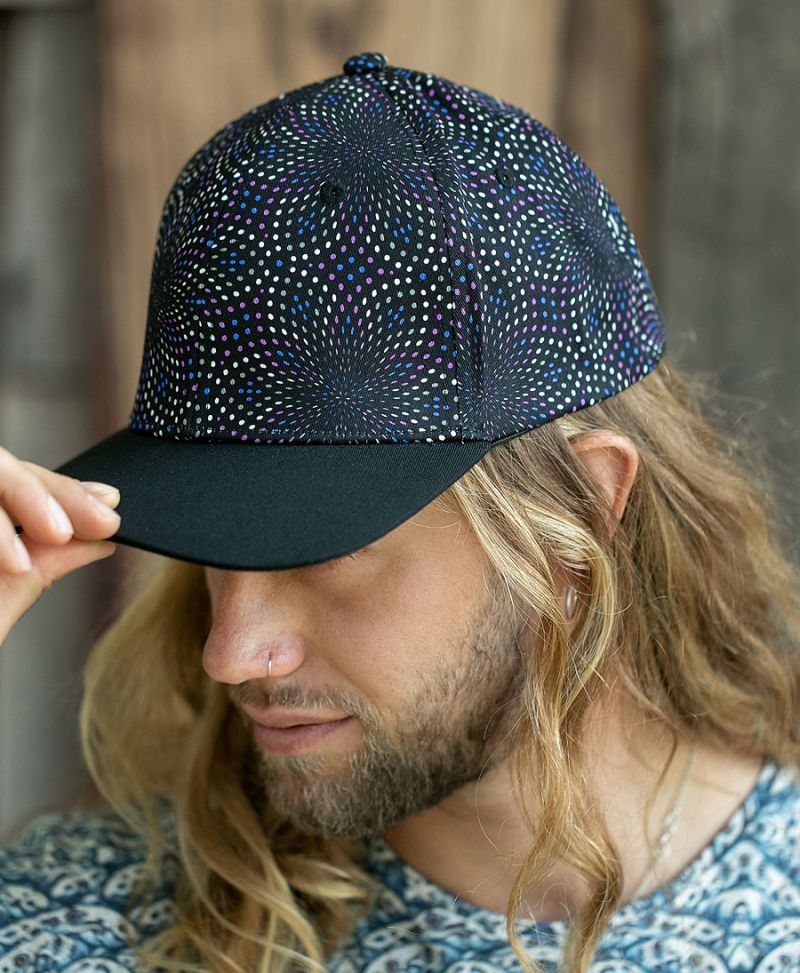 Mandala print hat baseball cap