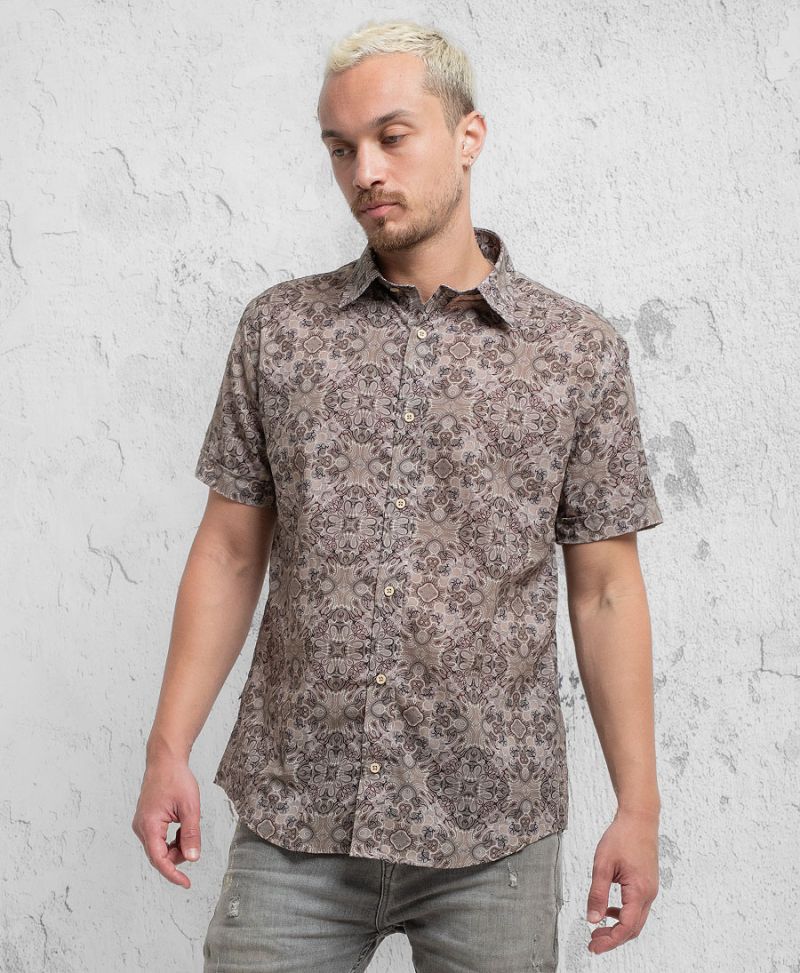Virus / Light Button Shirt 