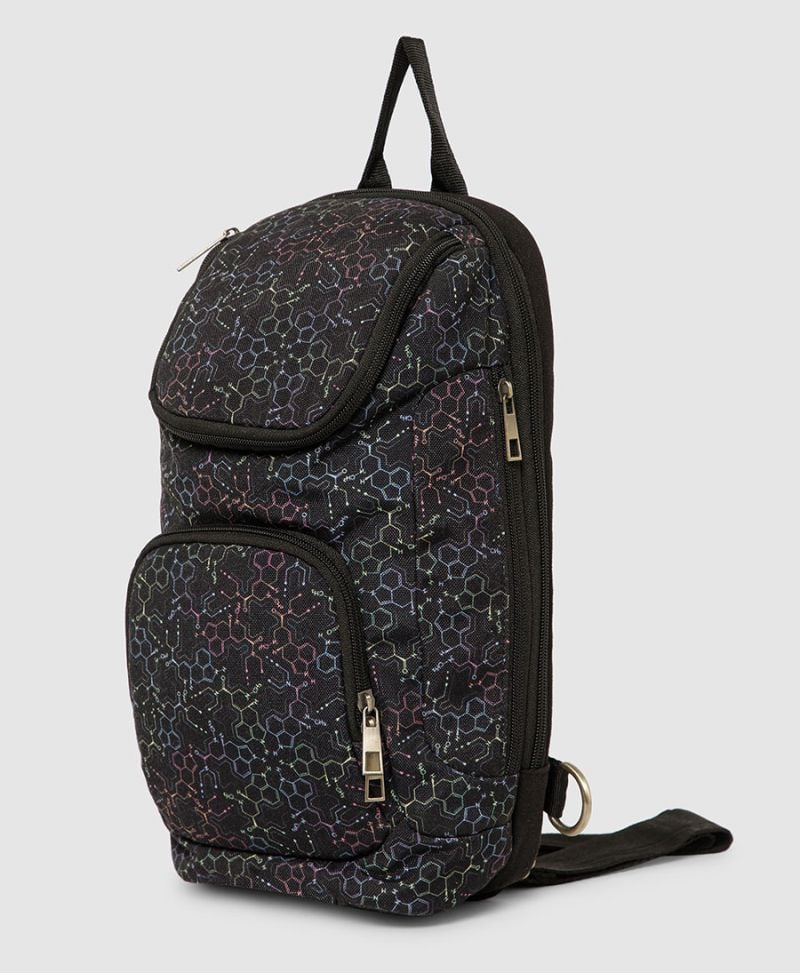 Dark Molecule Mid Sling Bag