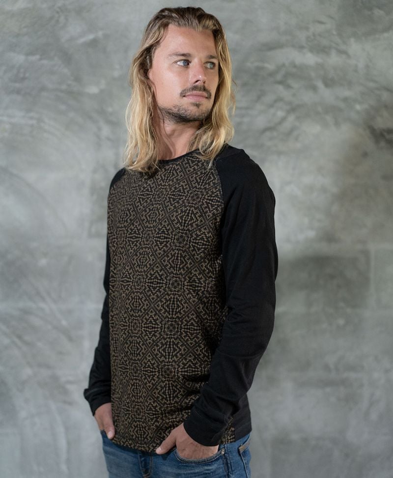 Hexit Long Sleeve T-shirt ➟ Black