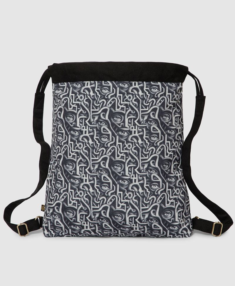 Amazeyes Drawstring Backpack