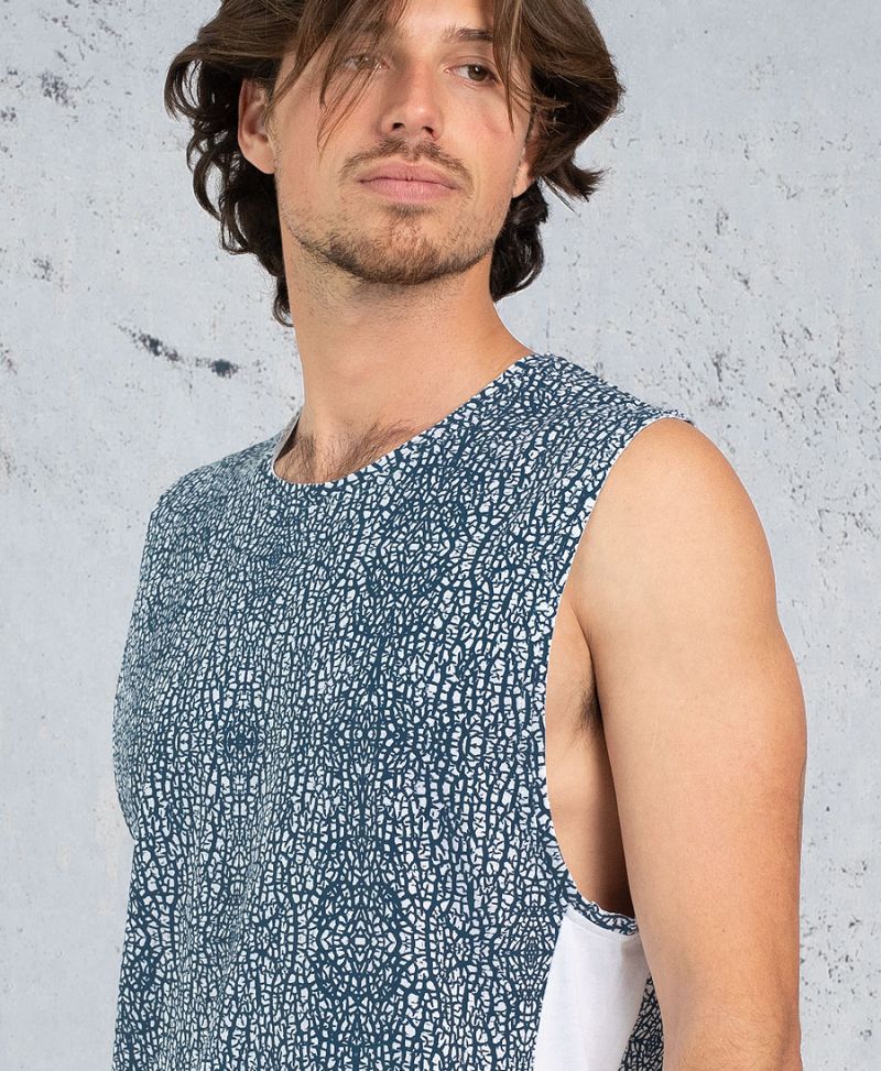 Melon Tank Top ➟ Blue