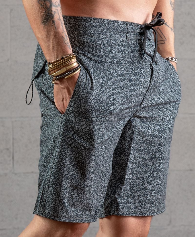 printed man board shorts surf swimwear